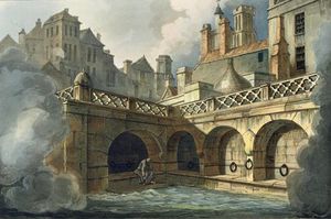 John Claude Nattes - Inside Of Queen-s Bath