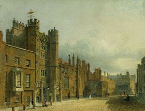Charles Wild - St James-s Palace, North Front