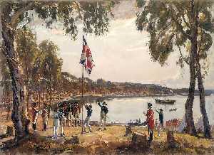 Algernon Talmage - The Founding Of Australia 1788