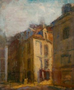 Ambrose Mcevoy - Dieppe Street Scene