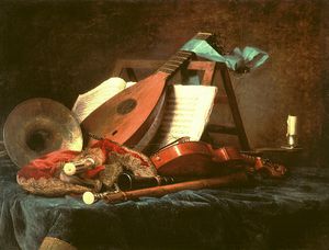 Anne Vallayer Coster - Attributes Of Music