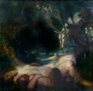 Charles Hazelwood Shannon - The Wood Nymph