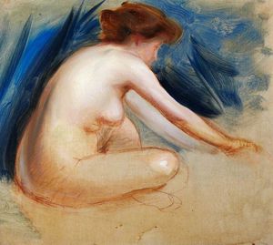 Charles Henry Sims - Female Nude