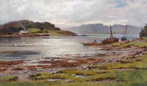  Paintings Reproductions Fishing Boats by Charles Stuart (1788-1788, United Kingdom) | WahooArt.com