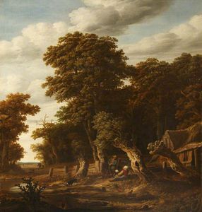 Cornelis Gerritsz Decker - A Woodland Scene
