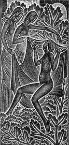 Eric Gill - 'i Am Black But Comely