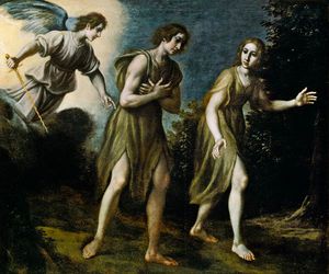 Francesco Curradi - The Expulsion Of Adam And Eve From Paradise