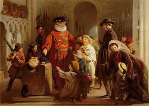 George Bernard Oneill - Children In The Tower Of London