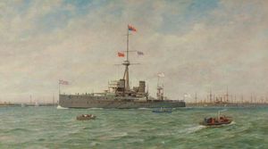 George Gregory - The Royal Naval Review