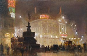 George Hyde Pownall - Piccadilly Circus -
