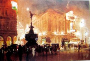 George Hyde Pownall - Piccadilly Circus