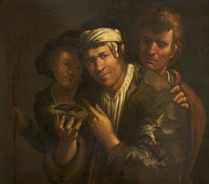 Giacomo Francesco Cipper - Three Peasant Boys