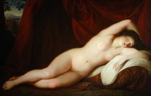 Giovanni Battista Cipriani - Sleeping Female Nude