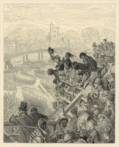 Paul Gustave Doré - Oxford And Cambridge Boat Race