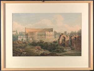 John Warwick Smith - The Colosseum, Rome