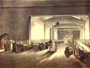 William Henry Pyne - Dining Hall, Asylum