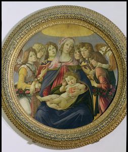Sandro Botticelli - Virgin And Child With Six Angels