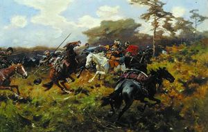 Jozef Brandt - Battle Against Tatars