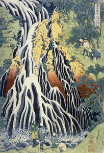 Katsushika Hokusai - Kirifuri Waterfall At Mount