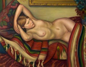 Mark Gertler - Sleeping Nude