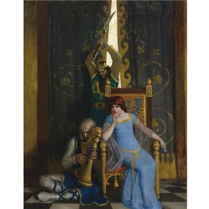 Nc Wyeth - King Mark Slew The Noble Knight Sir Tristram