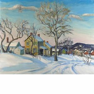 Walter Emerson Baum - Winter Sunlight
