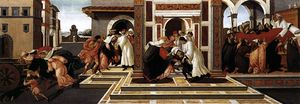 Sandro Botticelli - Last Miracle And The Death Of St Zenobius