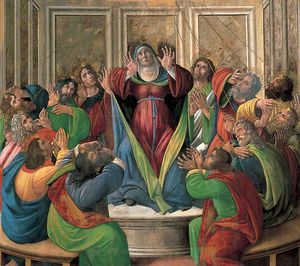 Sandro Botticelli - The Descent Of The Holy Ghost