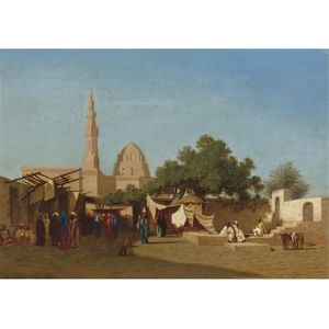 Charles Théodore Frère (Bey) - Mosque Of Sultan Hassan