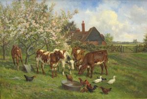 Claude Cardon - In An Orchard