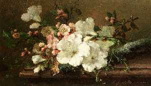 Margaretha Roosenboom - Still Life With Blossom