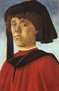 Sandro Botticelli - Portrait of a young man