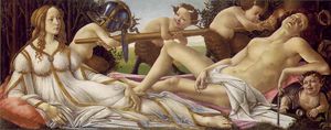 Sandro Botticelli - venus and mars