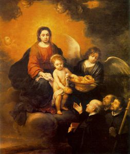 Bartolome Esteban Murillo - The Infant Jesus Distributing Bread to Pilgrims