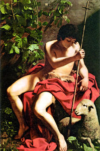 Caravaggio (Michelangelo Merisi) - baptist toledo