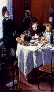 Claude Monet - the luncheon