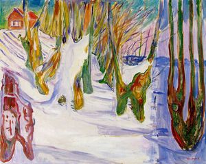 Edvard Munch - old trees