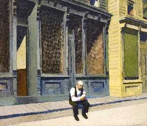 Edward Hopper - sunday