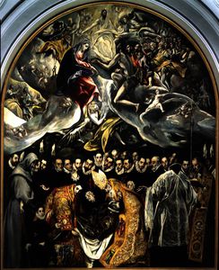 El Greco (Doménikos Theotokopoulos) - The burial of Count Orgaz