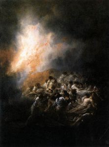 Francisco De Goya - Fire at Night