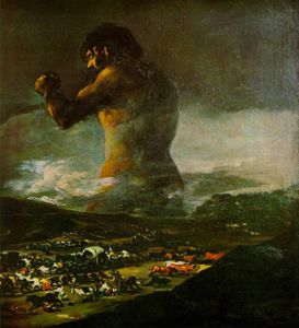 Francisco De Goya - the colossus