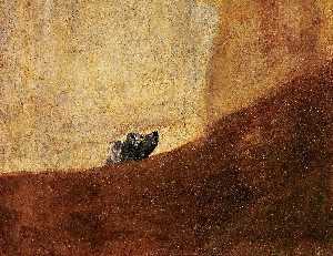 Francisco De Goya - The dog