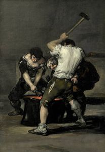 Francisco De Goya - the forge
