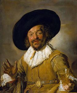 Frans Hals - The merry drinker Sun