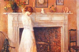 Frederick Childe Hassam - in the old house