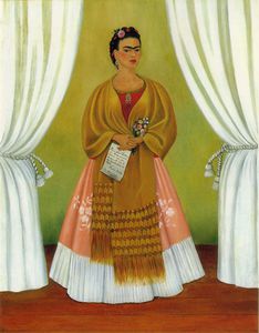 Frida Kahlo - Self Portrait (Dedicated to Leon Trotsky)