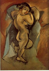 Georges Braque - Large nude