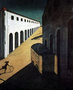 Giorgio De Chirico - Melancholy and Mystery of a street