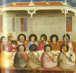 Giotto Di Bondone - last supper