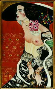 Gustav Klimt - Judith - oil on canvas -